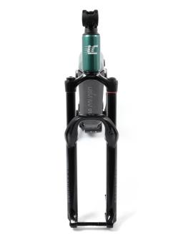 MTB 29"/27,5"  E-bike kompletní  set  Lee Cougan E-Quest -  Brose Drive S-Mag 90Nm ,720Wh-20Ah , vidlice Rock Shox 35 Silver TK Air 150mm , tlumič Rock Shox Deluxe Select + ,  velikost S -16" (42cm) , barva černo-Military Green lesklá