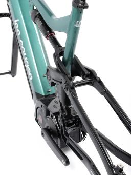 Celoodpružené eloktrokolo  MTB 29"/27,5"  Lee Cougan E-Quest - Brose S / 720Wh-20Ah / Shimano XT 1x12  , velikost  L - 19" – barva černo-Military Green lesklá