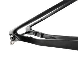 Celoodpružený karbonový rámový set   MTB 29" Lee Cougan Crossfire , velikost  S -16" (42cm) barva černá/chameleon lesk