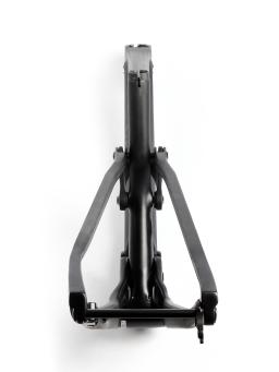 Celoodpružený karbonový rámový set   MTB 29" Lee Cougan Crossfire , velikost  S -16" (42cm) barva černá/chameleon lesk