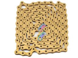 Sram  PC XX1 Eagle HollowPin  řetěz 12kol ,126 článků zlatý