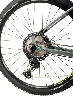 Kolo MTB 29"  Cube Aim Race  Shimano Deore XT/ SLX 1x12 , velikost  L – 18"  –  barva kovověšedá /flashgrey/