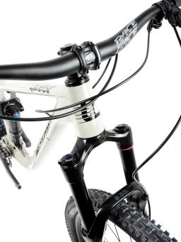 Celoodpružené MTB 29" Lee Cougan Quest SHIMANO Deore Di2 M6250 1x12 velikost M (17.5" / 44 cm) - barva šedá lesklá