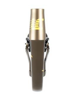 Celoodpružené  MTB 29" Lee Cougan Quest SHIMANO Deore XT Di2 M8250 1x12 velikost M (17,5" / 44 cm) - barva hnědozlatá matná