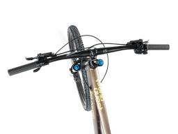 Celoodpružené  MTB 29" Lee Cougan Quest SHIMANO Deore XT Di2 M8250 1x12 velikost M (17,5" / 44 cm) - barva hnědozlatá matná