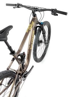 Celoodpružené  MTB 29" Lee Cougan Quest SHIMANO Deore XT Di2 M8250 1x12 velikost M (17,5" / 44 cm) - barva hnědozlatá matná