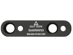 Shimano SM-MA-R160D/D adapter pro kotoučové brzdy zadní 160mm  Flat Mount  černý