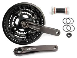 Shimano Deore  FC-T6010  170mm, 48x36x26z kliky 3x10kolo + středové složení BSA Shimano SM-BB52