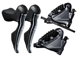 SHIMANO Ultegra Di2  ST-R8070 + brzdič BR-R8070  kotoučové brzdy set 2x11kolo přední 850 mm + zadní 1400 mm