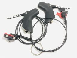 SRAM Apex  1x11 řadící-brzdové páky  zadní 1800mm + přední 950mm /kotoučové brzdy Flat Mount