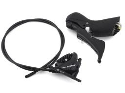 Shimano 105 ST-R7020+BR-R7070  řadící a brzdová páka levá  - přední kotoučová brzda pro 2-převodník Flat Mount