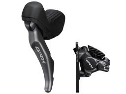 Shimano GRX BL-RX820(J-kit) BR-RX820-KIT přední kotoučová brzda pro 1 převodník - FLAT MOUNT 950mm