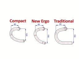 FSA GOSSAMER Wing Compact  řídítka silniční Alu 31,8mm, šířka 440mm, černá mat