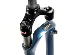 SR Suntour   NCX - DS - LO  Air odpružená vidlice Trekking 28"  , zdvih 50 mm ,  A-head 1 1/8" ,modrá lesklá