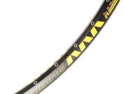 Zapletená kola MTB 29"/ Trek 28" Rodi Tryp 30 Disc – Shimano HB-MT410-B / Shimano FH-MT410-B Boost Disc Center Lock – pár žlutý polep