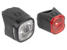 M-WAVE Cyclob K sada nabíjecích LED svítilen