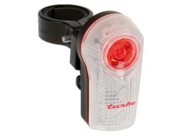 Blikačka SMART RL317R-1W zadní jedenkrát 1WATT Superflash dioda + dvakrát klasická červená dioda, včetně 2xAAA baterií.