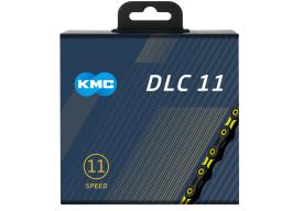 KMC X-11-SL DLC řetěz - 11s, černo-žlutý