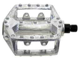Pedals BMX-DH-Alu colour silver