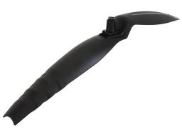 Mudguard MIGHTY plastic front for suspension fork colour black