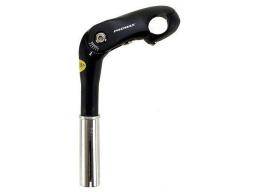 Stem PROMAX Alu adjustable 1 with reduction for 1"11/8" length 85mm for handlebars diam. 25,4mm colour black"