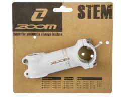 Stem Zoom A-head 1 1/8 length 90mm for handlebars diam. 31,8mm weight 297g angle 7° colour white