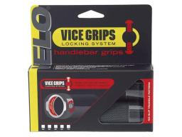 Grips VELO D3 with two Alu clamps three-blends width 130mm packed in box colour black-grey