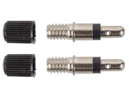 Ventilek / velovložka s čepičkou + gum.okroužek pro Moto ventilky