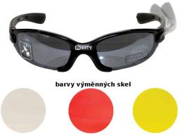 Sunglasses M-ighty replacement glasses, frame colour black mat