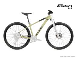 Kolo MTB 29" Cube Aim Race Shimano ESSA 1x8, velikost M – 16", olivová