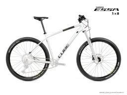 Kolo MTB 29" Cube Attention SLX Shimano ESSA 1x8, velikost XL – 20", stříbrnošedá