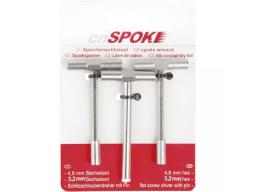 Sada Centrklíčů 3,2 mm + 4,8mm + pin  cnSpoke