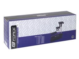 FORCE sada 8 T imbusů 2 - 10 mm včetně stojanu