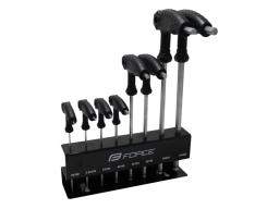 FORCE sada 8 T imbusů 2 - 10 mm včetně stojanu