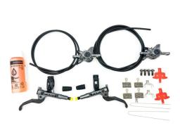 SHIMANO UPGRADE set XTR BL-M9200/BR-M9200 kotoučové brzdy přední 1000 mm + zadní 1700 mm