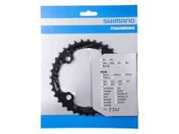 SHIMANO Deore FC-T521 převodník 3x10kolo 36z 104 mm pro 48-36-26z