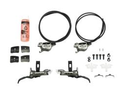 SHIMANO UPGRADE set XTR BL-M9220/BR-M9220 kotoučové brzdy přední 1000 mm + zadní 1700 mm