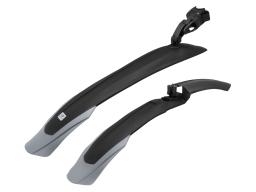 FORCE WARD 24" - 29" mudguard set black-grey
