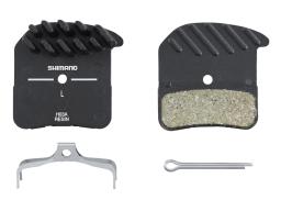SHIMANO H03A-RF brzdové destičky polymerové + chladič 4písté MTB