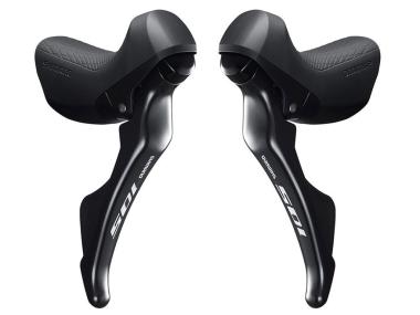 Shimano 105 ST-R7000 řadící-brzdové páky - 2x11kolo, levá+pravá - černé