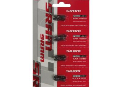 Sram PowerLock spojka na řetěz černá 10kolo balení 4 ks