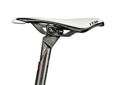 ITM Sit'n'Go CARBON SET - sedlovka  31,6mm, 350mm + sedlo