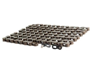 KMC Z-51  řetěz pro 6/7/8kol, 112 článků ,  1/2" x 3/32"   šedo-hnědý, součástí  rychlospojka