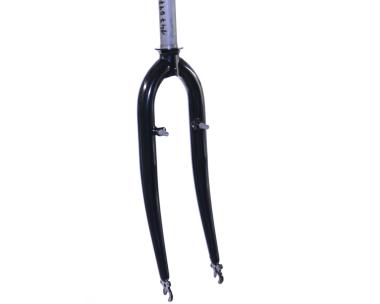 Vidlice Trekking 28" 1 1/8" A-head ,pevná ocelová -V Brake
