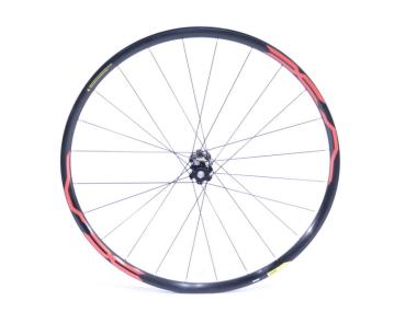 Zapletené kolo 27,5" MTB přední Mavic XA - boost 15x110mm disc 6-děr barva černo-červená