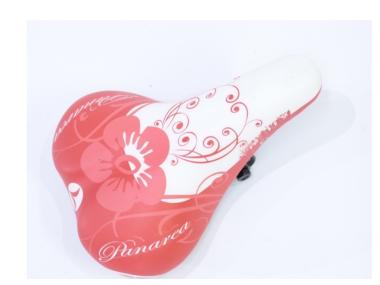Sedlo Selle Bassano  Panarea červené -dámské