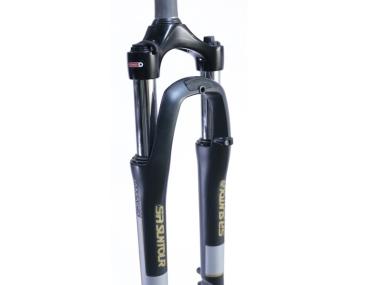 Odpružená vidlice Trekking 28" SR Suntour NEX 4610 V4 DS MLO, antracit ,1 1/8" závit