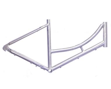 Rám Alu Treking 28" Spyder - Nexus Lady, surový,velikost 19"
