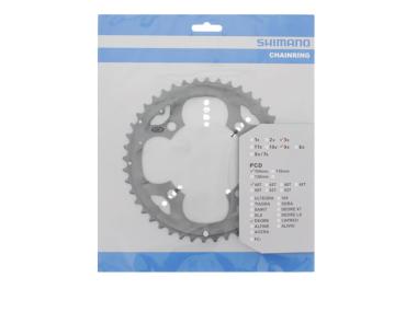 Shimano  FC-M590 převodník / 3x9 / 44z / 104 stříbrný, pro kryt