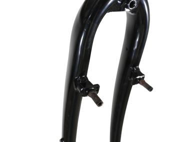 Vidlice pevná TREKKING 28" 1 1/8" A-head Alu, černá, lesklá